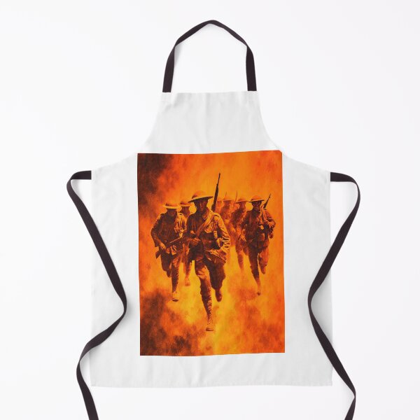 Item preview, Soldiers Charging Through Fire and Smoke designed and sold by Piotrek0001.