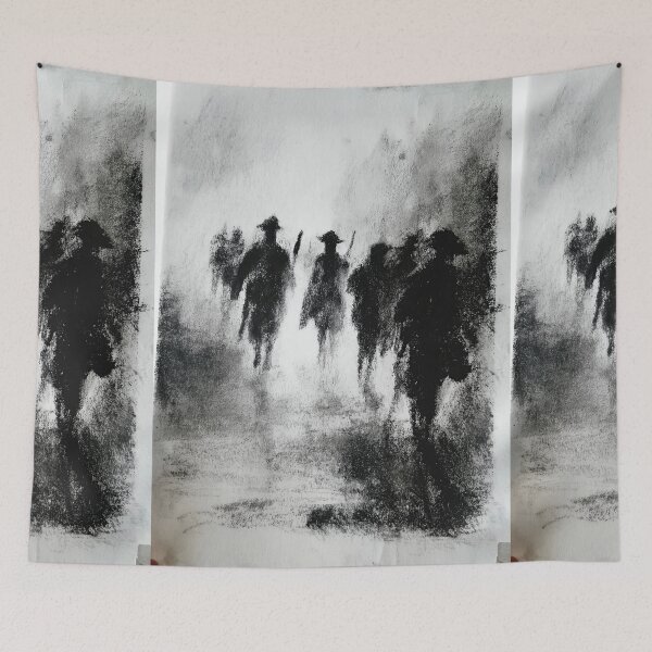 Item preview, Ghostly Soldiers Marching in Mist designed and sold by Piotrek0001.