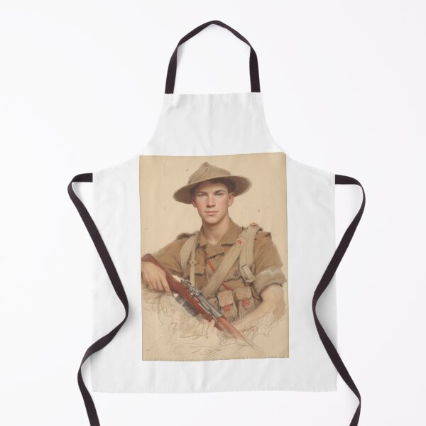 Item preview, Resting Soldier Vintage Uniform Portrait designed and sold by Piotrek0001.