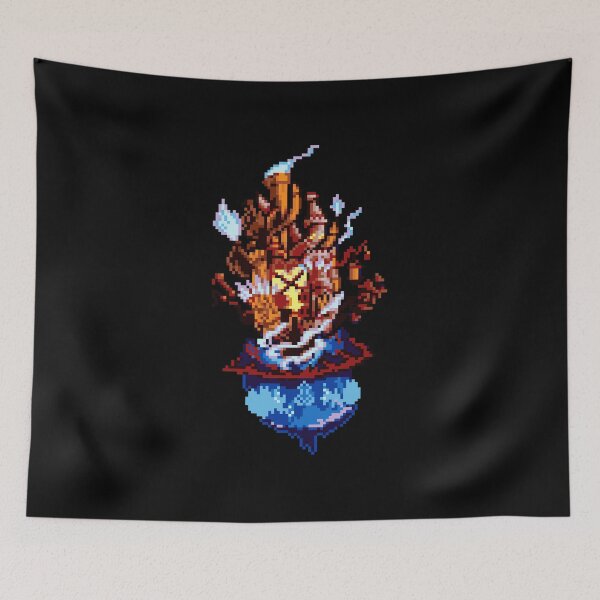 Item preview, Bastion Fire Pixel Fantasy Character designed and sold by Eurarayton.