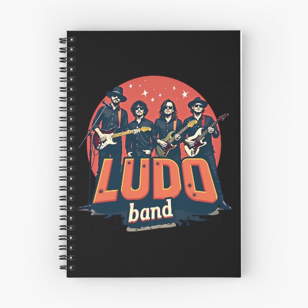 Item preview,  Ludo Band Guitar  Rock Music Illustration Graphic designed and sold by CUN0W2297.