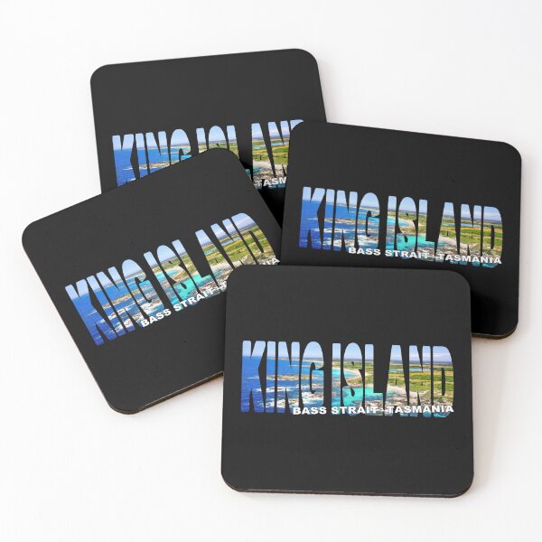 Item preview, KING ISLAND Bass Strait Tasmania - Australia Rugged Coastline on Sunny Day designed and sold by Adam Gormley.