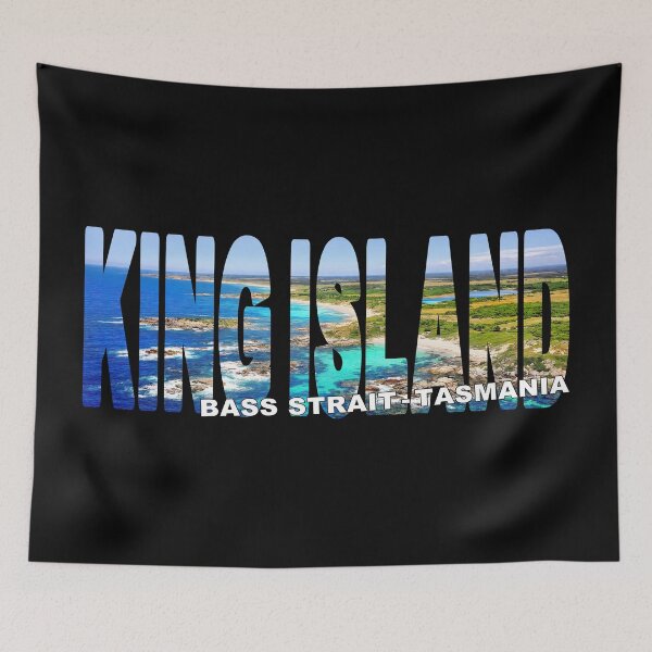 Item preview, KING ISLAND Bass Strait Tasmania - Australia Rugged Coastline on Sunny Day designed and sold by Adam Gormley.