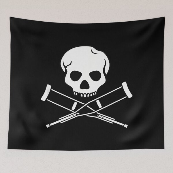 Item preview, Jackass Skulls And Crutches  designed and sold by JolpaiPulse.