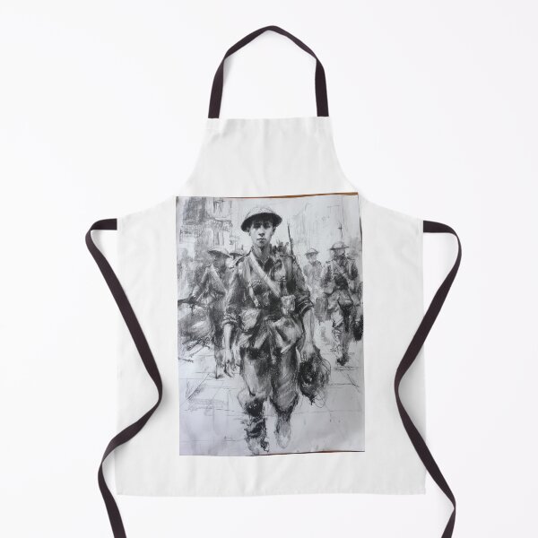 Item preview, Pencil Sketch of Marching Infantry Platoon designed and sold by Piotrek0001.