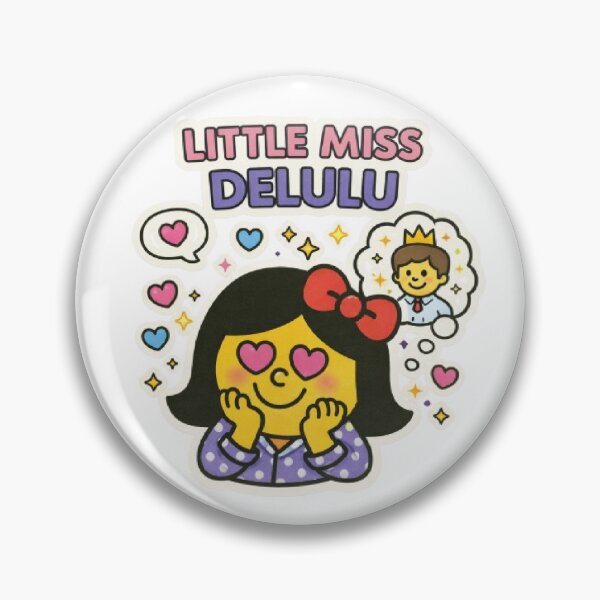 Item preview, Little Miss Delulu Character Movie Funny Yellow Cartoon Animated Comic Meme  designed and sold by SamiraArts.