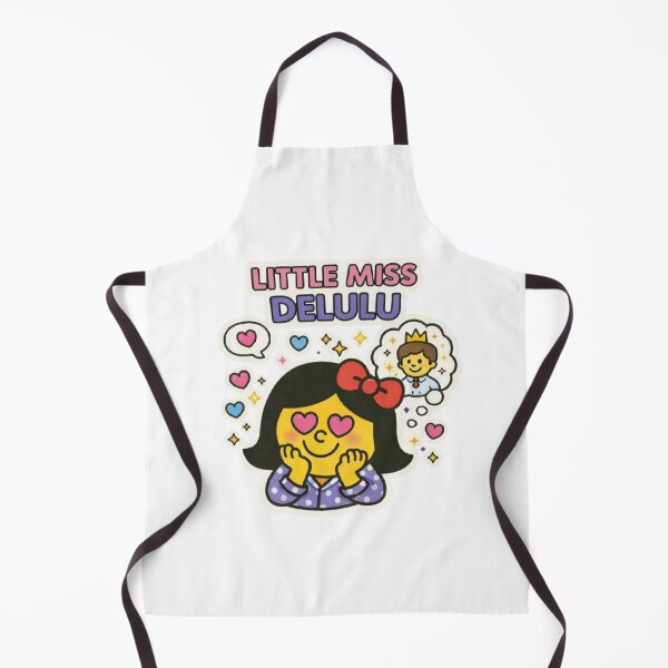 Item preview, Little Miss Delulu Character Movie Funny Yellow Cartoon Animated Comic Meme designed and sold by SamiraArts.