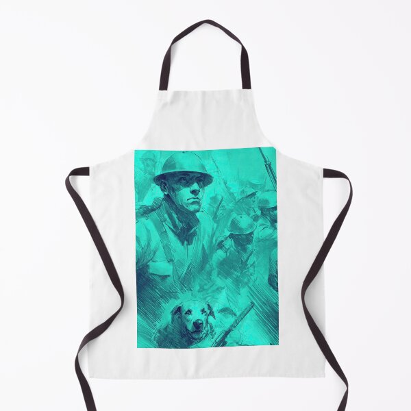 Item preview, Teal Tinted Soldiers in the Trenches designed and sold by Piotrek0001.