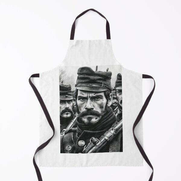 Item preview, Intense Staring Soldier Charcoal Drawing designed and sold by Piotrek0001.