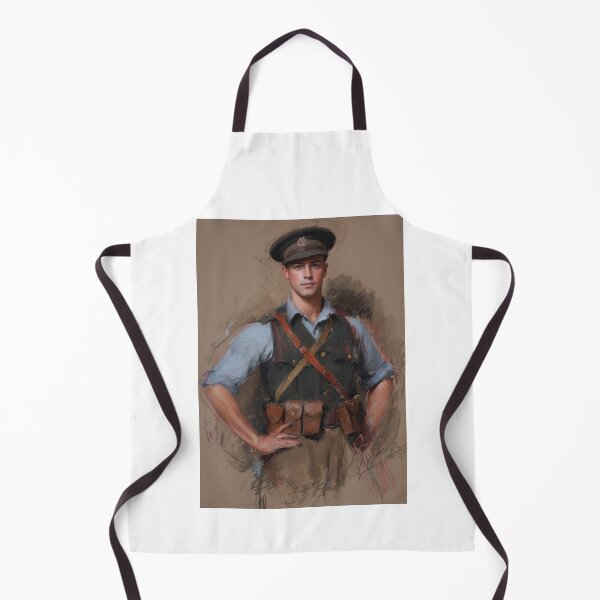 Item preview, Confident Soldier Standing Portrait designed and sold by Piotrek0001.