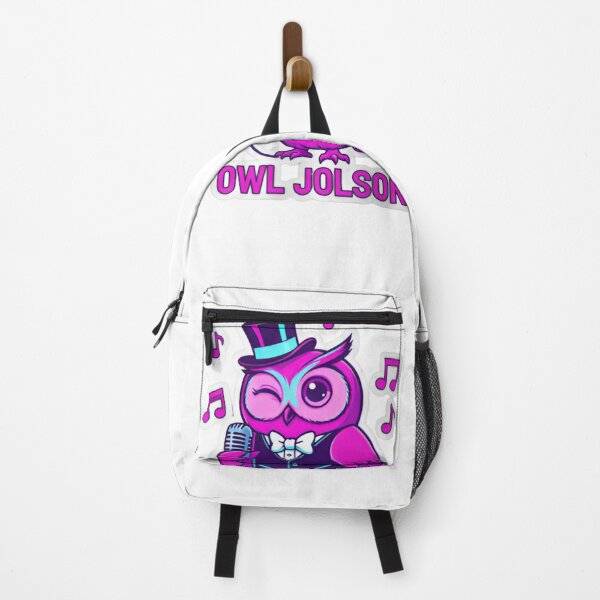 Item preview, Owl Jolson Funny Singing Bird Pun Vintage Jazz Performer Owl | Cute Musical Animal designed and sold by ZyxDes.