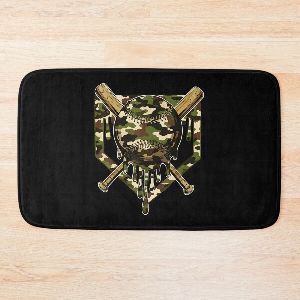 Item preview, Baseball Camo Drip Crossed Bats Graphic designed and sold by miaa-artistshop.