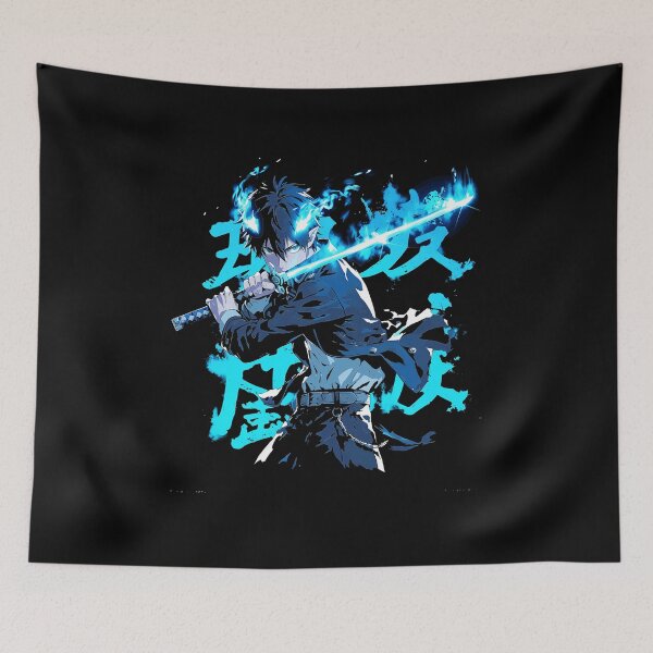 Item preview, Rin Okumura Blue Flame Sword  designed and sold by Nevaotahy.