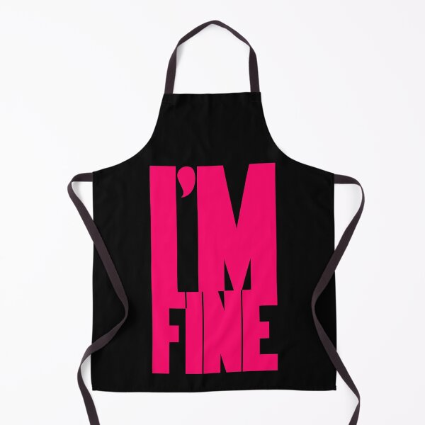 Item preview, I'm fine Pink designed and sold by CarlosOddities.