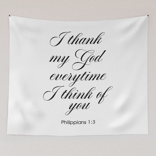 Item preview, I thank my God every time I think of you designed and sold by corbrand.
