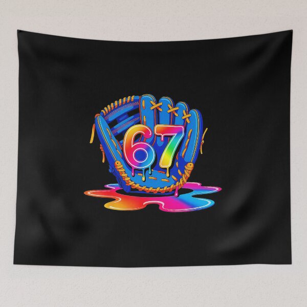 Item preview, 67 Baseball Drip Ice Cream Lifestyle Style designed and sold by miaa-artistshop.