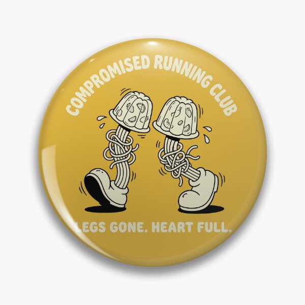 Item preview, Compromised Running Club Funny Runner Humor designed and sold by Imaginationbeyond.
