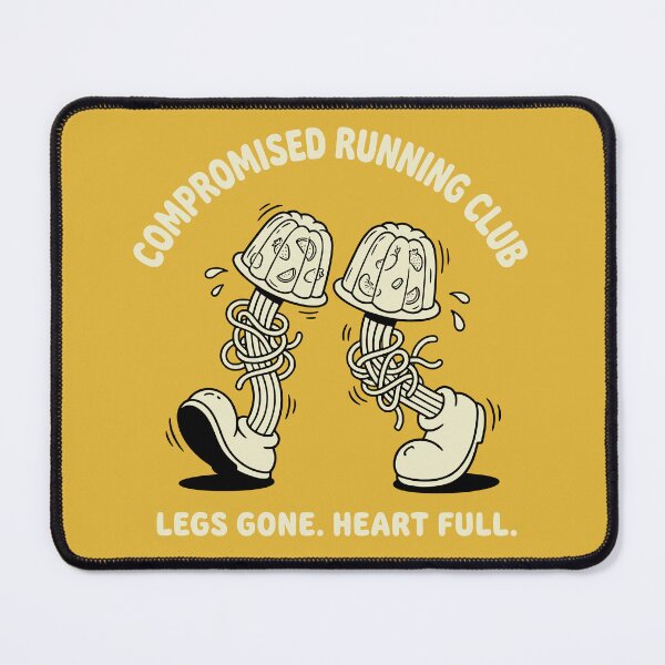 Item preview, Compromised Running Club Funny Runner Humor designed and sold by Imaginationbeyond.