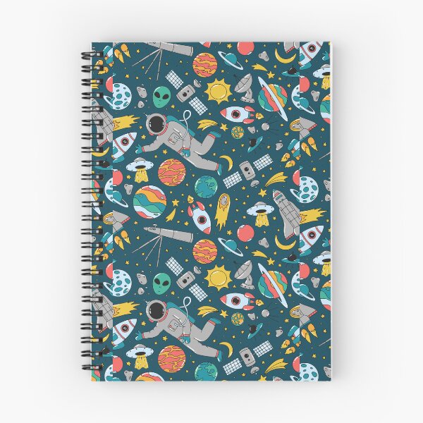 Item preview, Cute Astronaut Space Pattern – Rockets, Planets & Stars Cartoon Galaxy Illustration designed and sold by GiftsCreek.