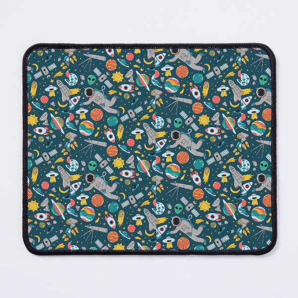 Item preview, Cute Astronaut Space Pattern – Rockets, Planets & Stars Cartoon Galaxy Illustration designed and sold by GiftsCreek.