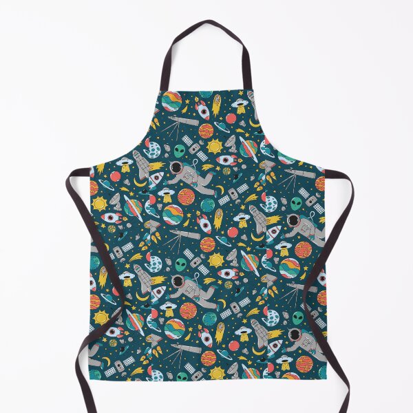 Item preview, Cute Astronaut Space Pattern – Rockets, Planets & Stars Cartoon Galaxy Illustration designed and sold by GiftsCreek.