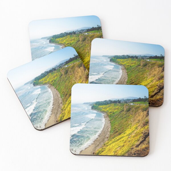 Item preview, Golden Coastline in Bloom designed and sold by TheHikersEye.