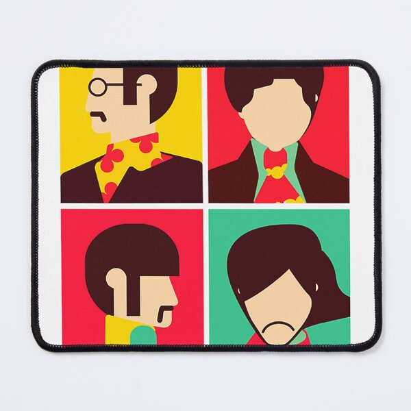 Item preview, The Fab Four Minimalist Classic designed and sold by SpammerDesignz.