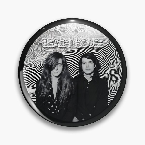 Item preview, Beach House Black White Portrait Circle designed and sold by Lilallangy.