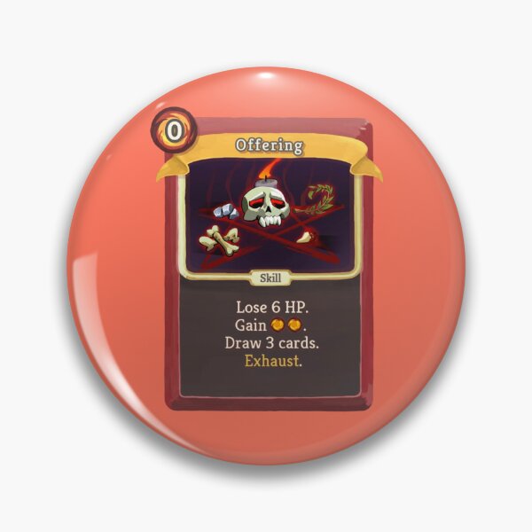 Item preview, Slay The Spire Offering Card designed and sold by Mivox.