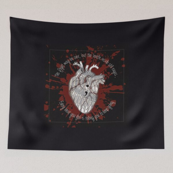 Item preview, Warriors Heart - with text designed and sold by MillieLissow.