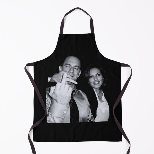 Item preview, Elliot Stabler And Olivia Benson Actors And Musicians Giving The Middle Finger Meme designed and sold by sereshop.