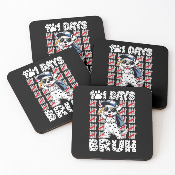 Item preview, 101 Days Bruh 100 Days of School Student Teacher Funny Dog  designed and sold by MatherFisher.