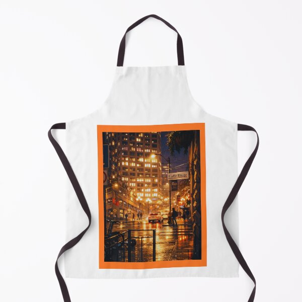 Item preview, Rainy night in the city designed and sold by stylekotoshop.