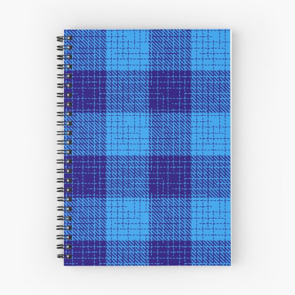 Item preview, Light and Dark Blue Crosshatch Plaid Gingham Design  designed and sold by PatternTitan.