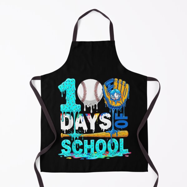 Item preview, 100 Days of School Baseball Ice Cream Drip Player Kids Boys designed and sold by MatherFisher.