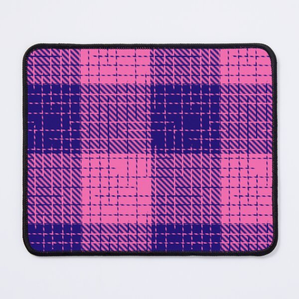 Item preview, Blue and Pink Crosshatch Plaid Gingham Design  designed and sold by PatternTitan.