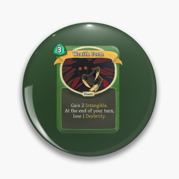 Item preview, Slay the Spire Wraith Form Card designed and sold by Mivox.