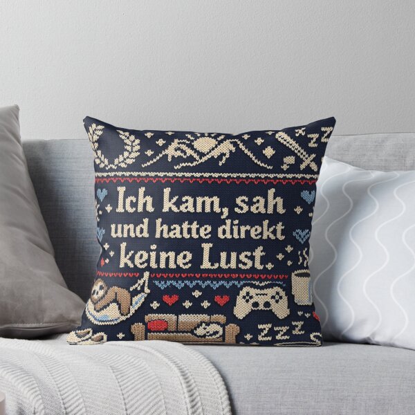 Item preview, Funny knitted design. I came, saw no desire. designed and sold by Mauswohn.