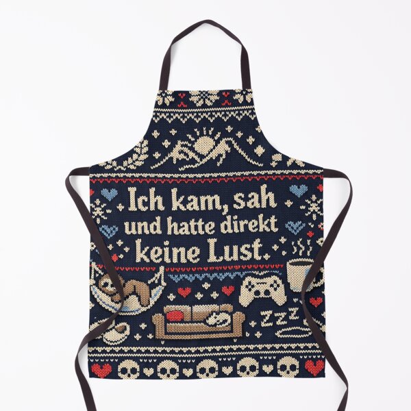 Item preview, Funny knitted design. I came, saw no desire. designed and sold by Mauswohn.