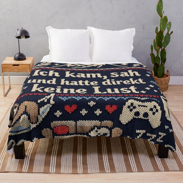 Item preview, Funny knitted design. I came, saw no desire. designed and sold by Mauswohn.