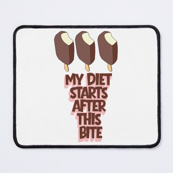 Item preview, My Diet Starts Later - Ice Cream designed and sold by berwies.