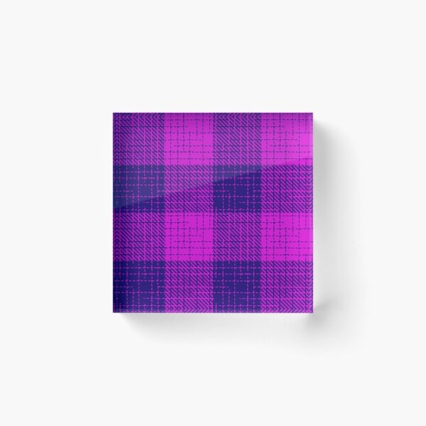 Item preview, Blue and Purple Crosshatch Plaid Gingham Design  designed and sold by PatternTitan.