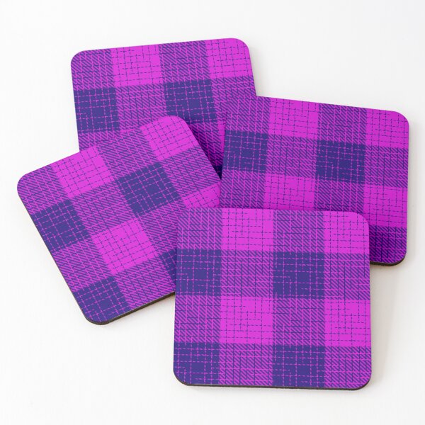 Item preview, Blue and Purple Crosshatch Plaid Gingham Design  designed and sold by PatternTitan.
