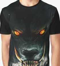 Angry wolf. Graphic T-Shirt
