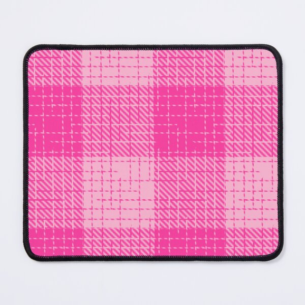 Item preview, Hot Pink Light Pink Crosshatch Plaid Gingham Design  designed and sold by PatternTitan.