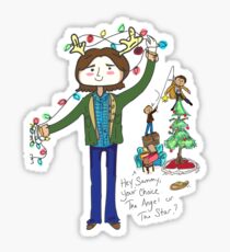 A very supernatural christmas! Sticker