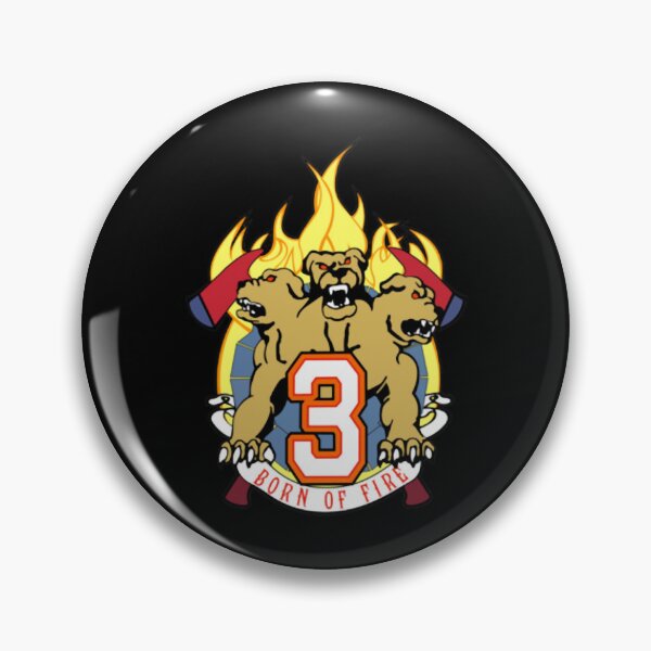 Item preview, CHICAGO FIRE - SQUAD 3 - LOGO Classic  designed and sold by FreeMood.