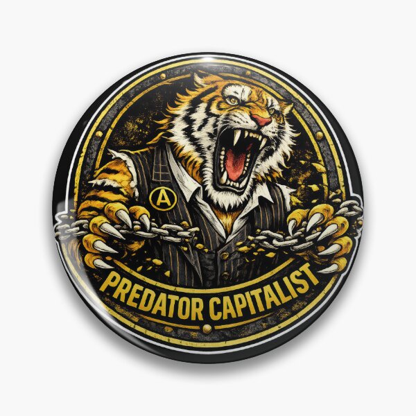 Item preview, Predator Capitalist – Tiger ENG designed and sold by The Anti-Utopian.