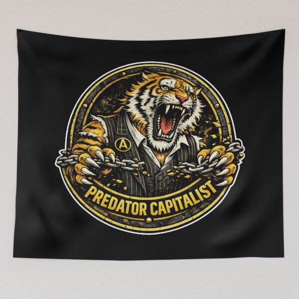 Item preview, Predator Capitalist – Tiger ENG designed and sold by The Anti-Utopian.