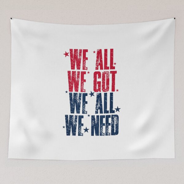 Item preview, We All We Got We All We Need Unity Community Support Message designed and sold by Suzu Comena.